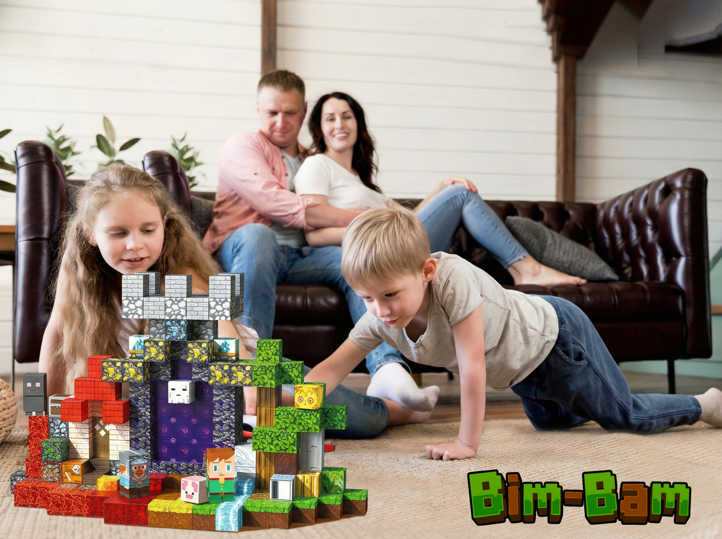 Magnētisko klucīšu komplekts “Lielā piedzīvojumu pasaule” 150 gab.